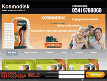 Tablet Screenshot of kosmodisk.resmi-sitesi.com