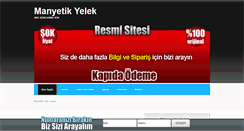 Desktop Screenshot of manyetik-yelek.resmi-sitesi.com