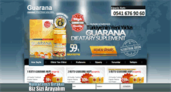 Desktop Screenshot of guarana.resmi-sitesi.com